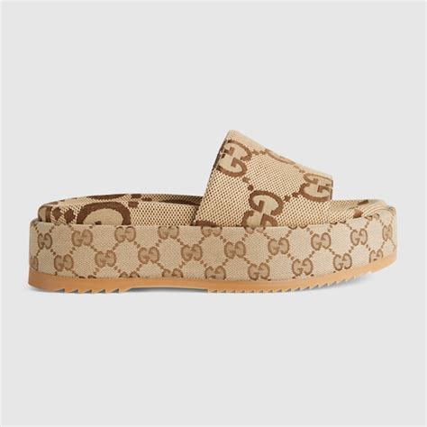 gucci slides price|Gucci platform slides price.